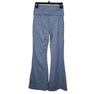 Aerie Offline American Eagle Hugger Flare Leg Blue Heather Legging Medium